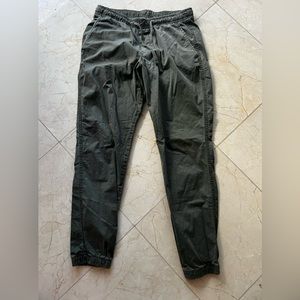 Mens Gap Green joggers size small